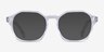 Famous Clear Gold AcetateEyeglass Frames from EyeBuyDirect, with Tinted Lenses