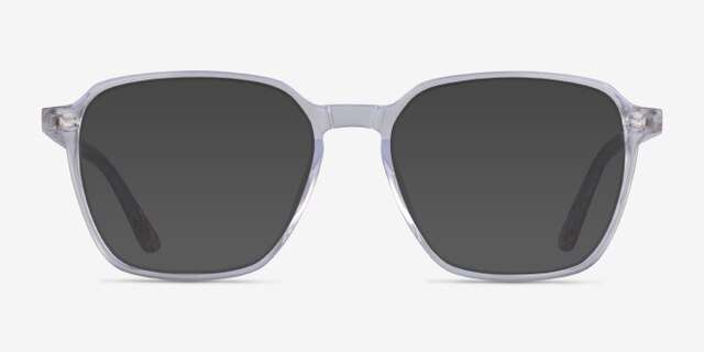 Stage Clear Gold AcetateEyeglass Frames from EyeBuyDirect, with Tinted Lenses