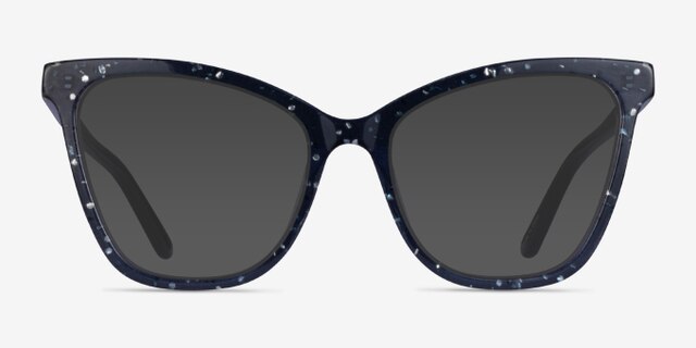 Mind Gray Black AcetateEyeglass Frames from EyeBuyDirect, with Tinted Lenses