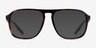 Downtown Tortoise AcetateEyeglass Frames from EyeBuyDirect, with Tinted Lenses