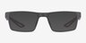 Icarus Matte Gray PlasticEyeglass Frames from EyeBuyDirect, with Tinted Lenses