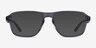 Euclid Clear Gray PlastiqueMontures de lunettes de vue d'EyeBuyDirect, Avec des Verres Teintés