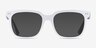 Ursus White Black AcetateEyeglass Frames from EyeBuyDirect, with Tinted Lenses