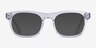 Smoky Clear AcetateEyeglass Frames from EyeBuyDirect, with Tinted Lenses