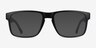 Terrain Black Tortoise PlasticEyeglass Frames from EyeBuyDirect, with Tinted Lenses