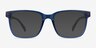 Alder Clear Blue Eco-friendlyEyeglass Frames from EyeBuyDirect, with Tinted Lenses