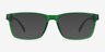Beech Clear Green PlasticEyeglass Frames from EyeBuyDirect, with Tinted Lenses