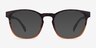 Oakwood Matte Tortoise Brown Eco-friendlyEyeglass Frames from EyeBuyDirect, with Tinted Lenses