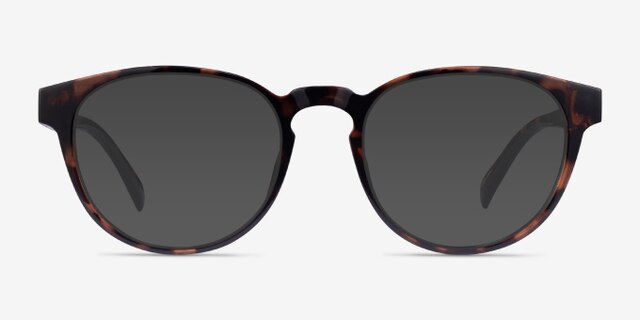 Hawthorne Tortoise Eco-friendlyEyeglass Frames from EyeBuyDirect, with Tinted Lenses