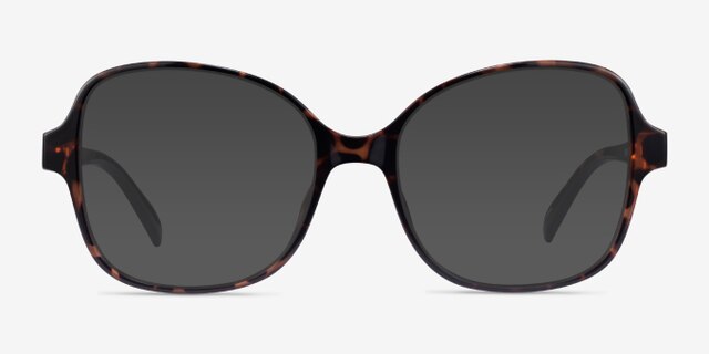 Arolla Tortoise PlasticEyeglass Frames from EyeBuyDirect, with Tinted Lenses