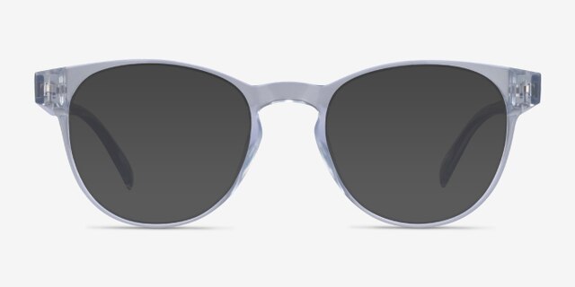 Osier Clear Eco-friendlyEyeglass Frames from EyeBuyDirect, with Tinted Lenses