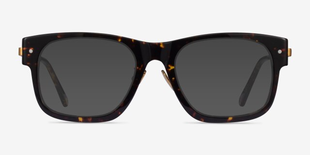 Carlyle Tortoise Gold AcetateEyeglass Frames from EyeBuyDirect, with Tinted Lenses