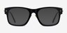 Carlyle Black Gold AcetateEyeglass Frames from EyeBuyDirect, with Tinted Lenses