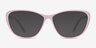 Orbital Matte Purple PlasticEyeglass Frames from EyeBuyDirect, with Tinted Lenses