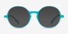 Nocturnal Blue PlasticEyeglass Frames from EyeBuyDirect, with Tinted Lenses