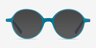 Supermoon Teal PlasticEyeglass Frames from EyeBuyDirect, with Tinted Lenses