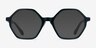 Aldridge Dark Green AcetateEyeglass Frames from EyeBuyDirect, with Tinted Lenses