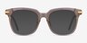 Hadley Champagne Gold AcétateMontures de lunettes de vue d'EyeBuyDirect, Avec des Verres Teintés