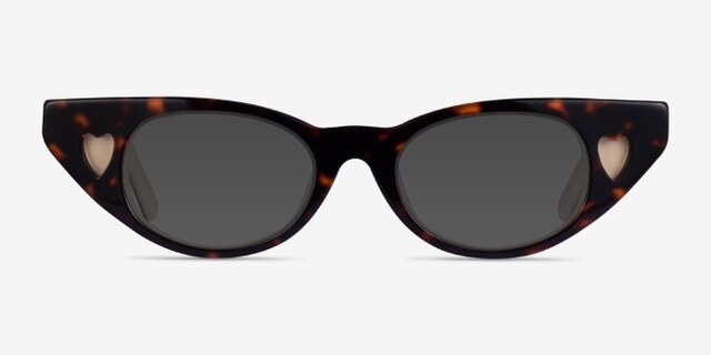 Cora Tortoise Beige AcetateEyeglass Frames from EyeBuyDirect, with Tinted Lenses