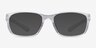 Furnace Clear Gray PlasticEyeglass Frames from EyeBuyDirect, with Tinted Lenses