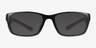 Furnace Black Red PlasticEyeglass Frames from EyeBuyDirect, with Tinted Lenses