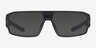 Dust Black Navy PlasticEyeglass Frames from EyeBuyDirect, with Tinted Lenses