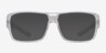 Flash Clear Gray PlasticEyeglass Frames from EyeBuyDirect, with Tinted Lenses