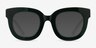 Astra Dark Green White AcetateEyeglass Frames from EyeBuyDirect, with Tinted Lenses