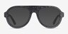 Revel Shiny Gray AcetateEyeglass Frames from EyeBuyDirect, with Tinted Lenses