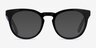 Lush Black Floral AcetateEyeglass Frames from EyeBuyDirect, with Tinted Lenses