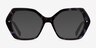 Adira Blue Tortoise AcetateEyeglass Frames from EyeBuyDirect, with Tinted Lenses