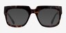 Maeve Tortoise AcetateEyeglass Frames from EyeBuyDirect, with Tinted Lenses