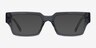 Rand Clear Gray AcetateEyeglass Frames from EyeBuyDirect, with Tinted Lenses