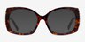 Prawl Écailles AcétateMontures de lunettes de vue d'EyeBuyDirect, Avec des Verres Teintés