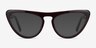 Korat Burgundy AcetateEyeglass Frames from EyeBuyDirect, with Tinted Lenses