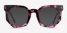 Jewel Pink Tortoise AcetateEyeglass Frames from EyeBuyDirect, with Tinted Lenses