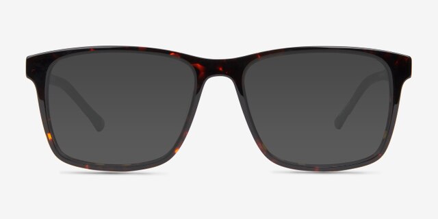 Bet Tortoise AcetateEyeglass Frames from EyeBuyDirect, with Tinted Lenses