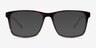 Bet Tortoise AcetateEyeglass Frames from EyeBuyDirect, with Tinted Lenses