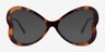 Aphrodite Tortoise AcetateEyeglass Frames from EyeBuyDirect, with Tinted Lenses