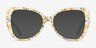 Superbloom Light Green Floral AcetateEyeglass Frames from EyeBuyDirect, with Tinted Lenses
