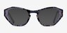 Daffodil Purple Floral AcétateMontures de lunettes de vue d'EyeBuyDirect, Avec des Verres Teintés