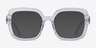 Seed Clear AcetateEyeglass Frames from EyeBuyDirect, with Tinted Lenses