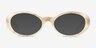 Jetta Light Gold Floral AcetateEyeglass Frames from EyeBuyDirect, with Tinted Lenses