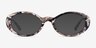 Jetta Brown Gold Floral AcetateEyeglass Frames from EyeBuyDirect, with Tinted Lenses
