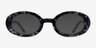 Gaia Gray Tortoise AcetateEyeglass Frames from EyeBuyDirect, with Tinted Lenses