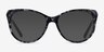 Thalia Gray Tortoise AcetateEyeglass Frames from EyeBuyDirect, with Tinted Lenses