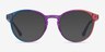 Amplify Rainbow PlasticEyeglass Frames from EyeBuyDirect, with Tinted Lenses