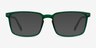 Moringa Green Eco-friendlyEyeglass Frames from EyeBuyDirect, with Tinted Lenses