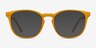 Persea Yellow Eco-friendlyEyeglass Frames from EyeBuyDirect, with Tinted Lenses