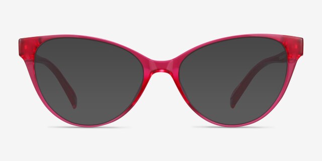 Lantana Crystal Peony Eco-friendlyEyeglass Frames from EyeBuyDirect, with Tinted Lenses